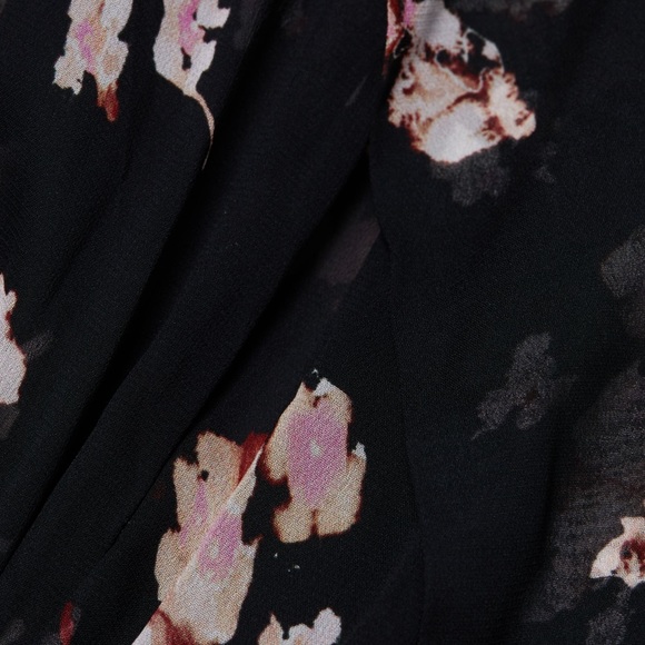 IRO Iliona Floral Chiffon Midi Dress - Picture 5 of 6